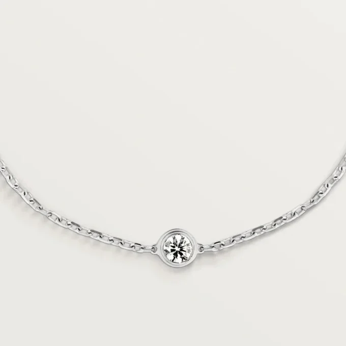 Bransoletka Cartier D’amour, diamentowa, model średni Bransoletka Cartier D’amour, diamentowa, model średni