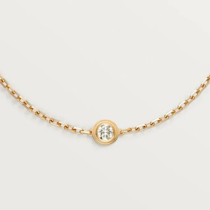 Bransoletka Cartier D’amour, diamentowa, model średni Bransoletka Cartier D’amour, diamentowa, model średni