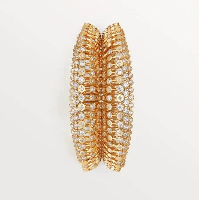 Bransoletka Cartier Libre Polymorph, przekształcalna, z diamentami Bransoletka Cartier Libre Polymorph, przekształcalna, z diamentami