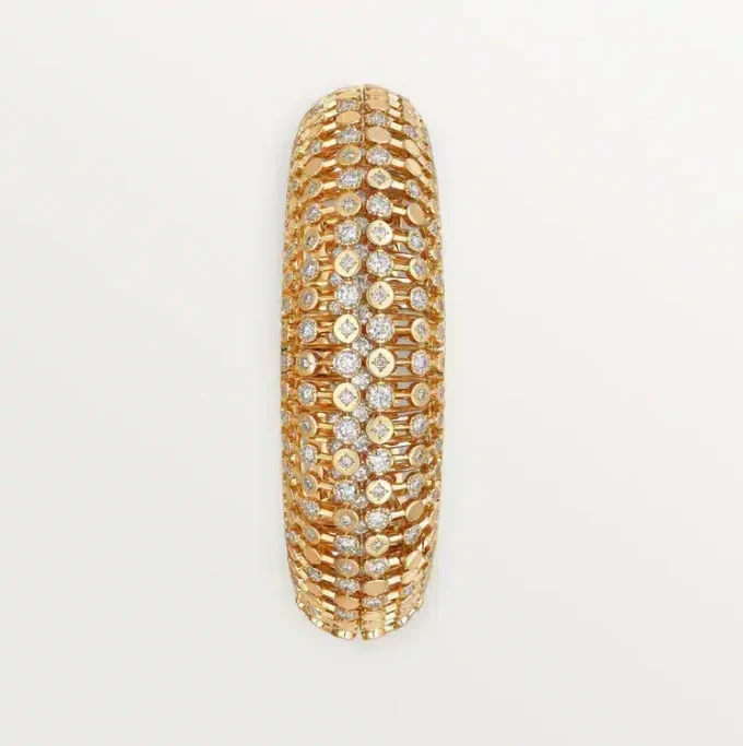Bransoletka Cartier Libre Polymorph, przekształcalna, z diamentami Bransoletka Cartier Libre Polymorph, przekształcalna, z diamentami