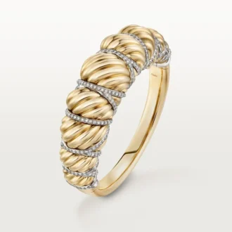 Bransoletka Cartier Libre Tressage, diamenty Bransoletka Cartier Libre Tressage, diamenty