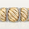 Bransoletka Cartier Libre Tressage, diamenty
