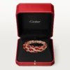 Bransoletka Cartier Libre Tressage, koralowa