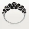 Bransoletka Cartier Libre Tressage, obsydian, diamenty