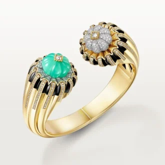 Bransoletka Cartier Libre Tuttitutti, chryzopraz, diamenty