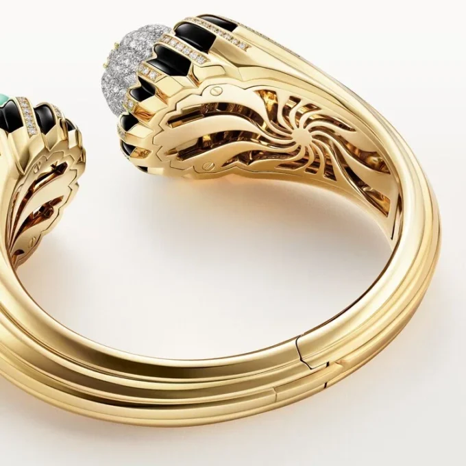 Bransoletka Cartier Libre Tuttitutti, chryzopraz, diamenty