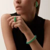 Bransoletka Clash De Cartier, chryzopraz, model w rozmiarze XL