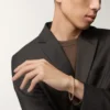 Bransoletka Clash De Cartier, elastyczna, mały model, wysadzana