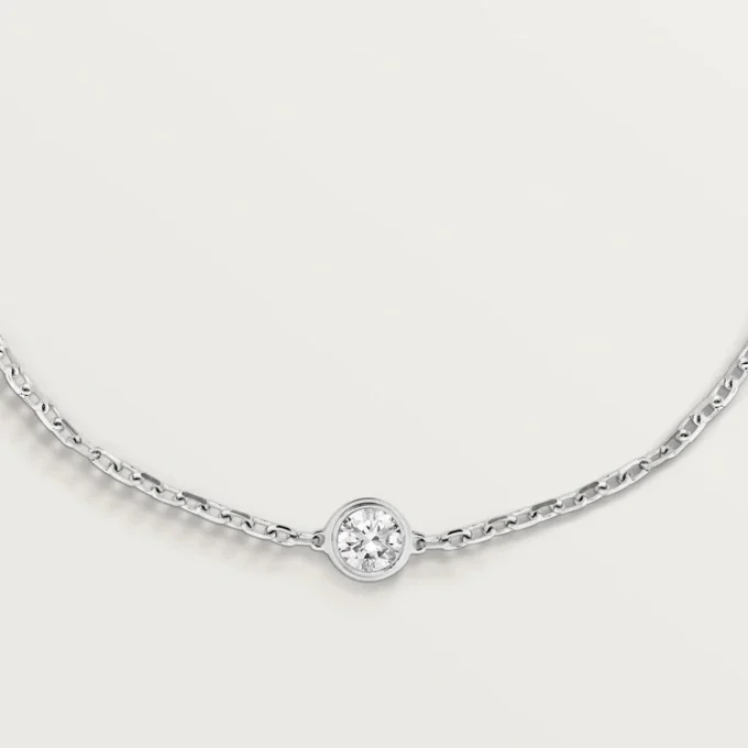 Bransoletka Diamants Legers, rozmiar S – białe złoto, diamenty – Cartier