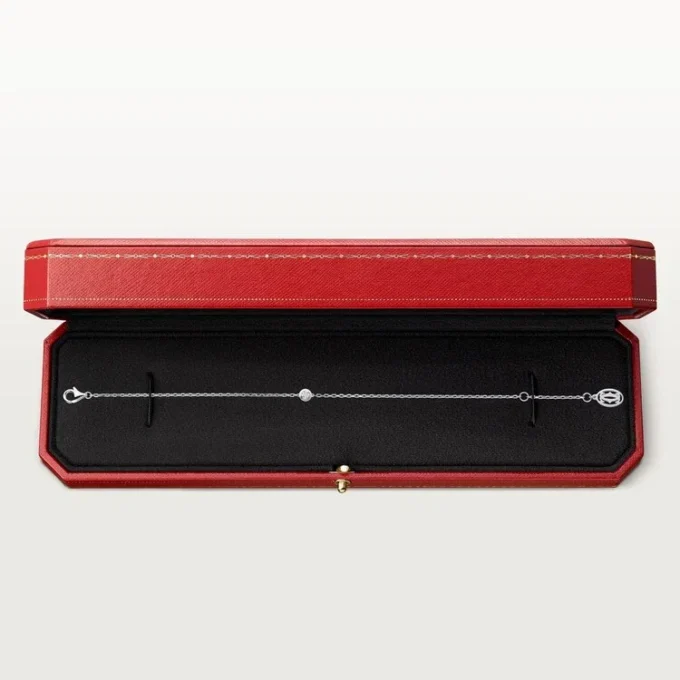 Bransoletka Diamants Legers, rozmiar S – białe złoto, diamenty – Cartier