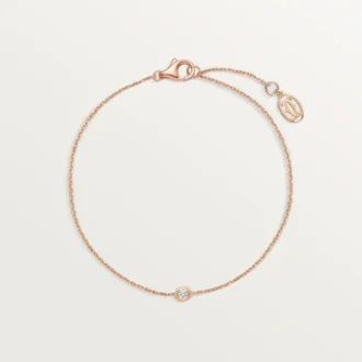 Bransoletka Diamants Legers, rozmiar S – różowe złoto, diamenty – Cartier