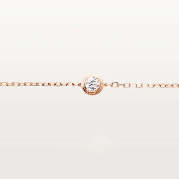 Bransoletka Diamants Legers, rozmiar S – różowe złoto, diamenty – Cartier