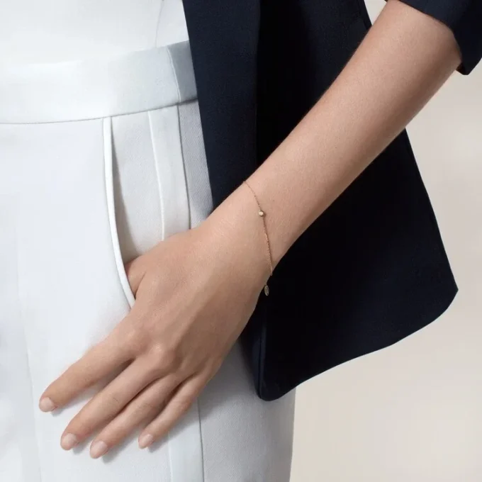 Bransoletka Diamants Legers, rozmiar S – żółte złoto, diament – Cartier