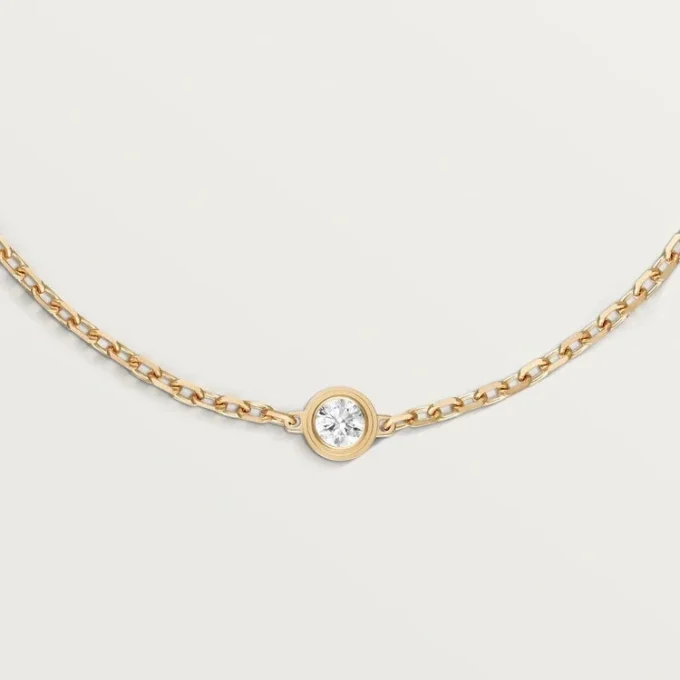 Bransoletka Diamants Legers, rozmiar S – żółte złoto, diament – Cartier