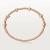 Bransoletka Ecrou De Cartier, diamenty