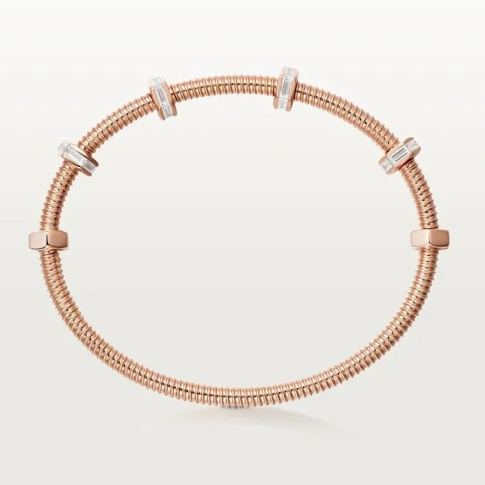 Bransoletka Ecrou De Cartier, diamenty
