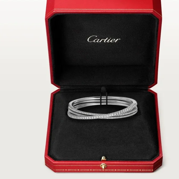 Bransoletka Etincelle De Cartier, częściowo wysadzana