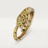 Bransoletka Faune Et Flore De Cartier, żółte, pomarańczowe i brązowe diamenty, wysadzana