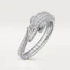 Bransoletka Faune Et Flore De Cartier, wysadzana