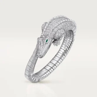 Bransoletka Faune Et Flore De Cartier, wysadzana