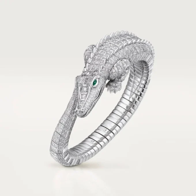 Bransoletka Faune Et Flore De Cartier, wysadzana