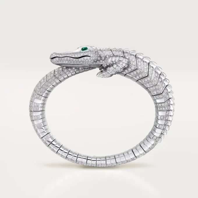 Bransoletka Faune Et Flore De Cartier, wysadzana