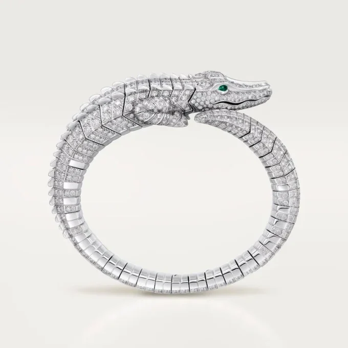 Bransoletka Faune Et Flore De Cartier, wysadzana