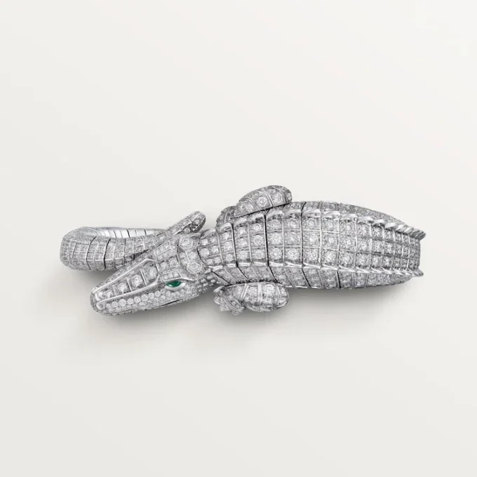 Bransoletka Faune Et Flore De Cartier, wysadzana