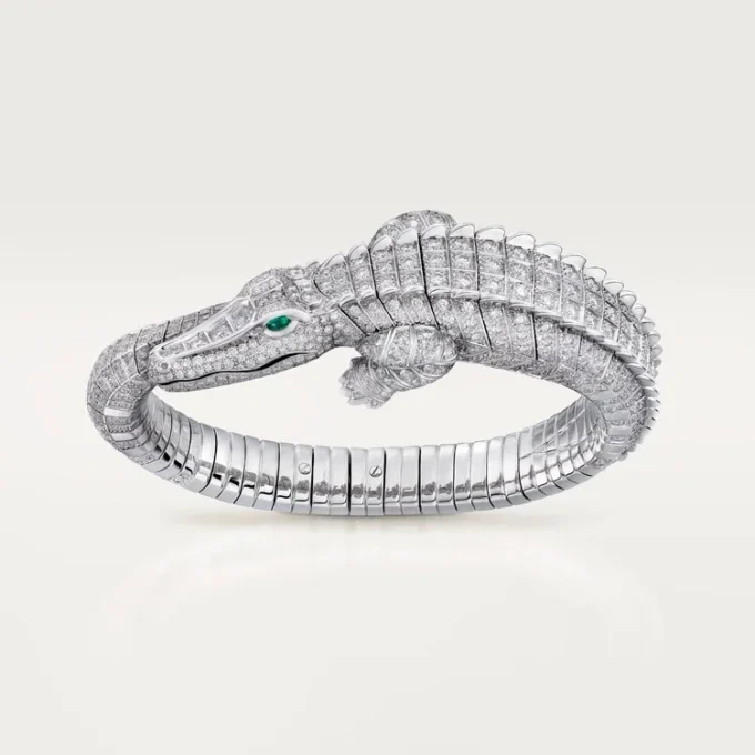 Bransoletka Faune Et Flore De Cartier, wysadzana