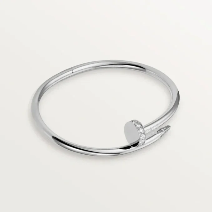 Bransoletka Juste Un Clou, model Classic, diamenty