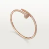Bransoletka Juste Un Clou, model Classic, diamenty