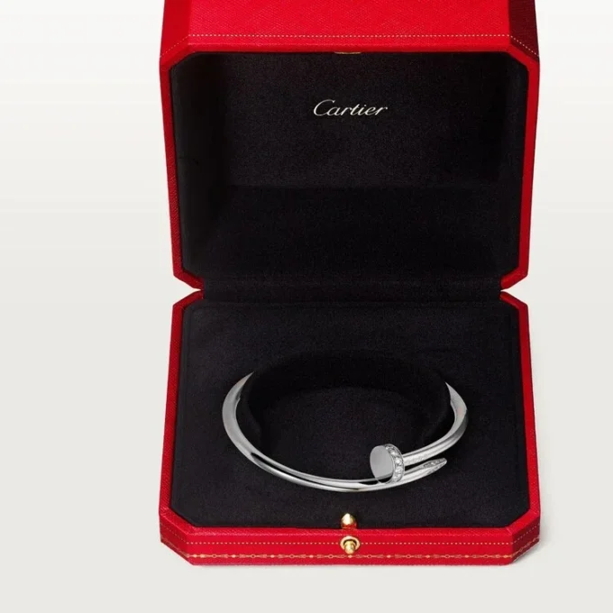 Bransoletka Juste Un Clou, model Classic, diamenty