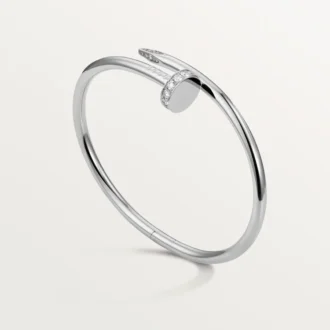 Bransoletka Juste Un Clou, model Classic, diamenty
