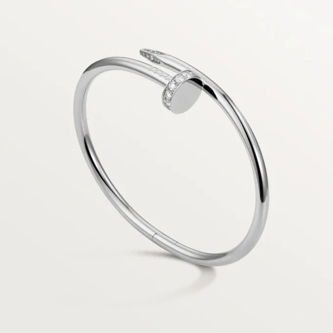 Bransoletka Juste Un Clou, model Classic, diamenty