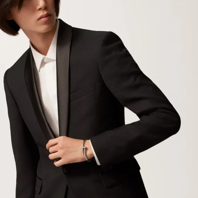 Bransoletka Juste Un Clou, model Classic, diamenty