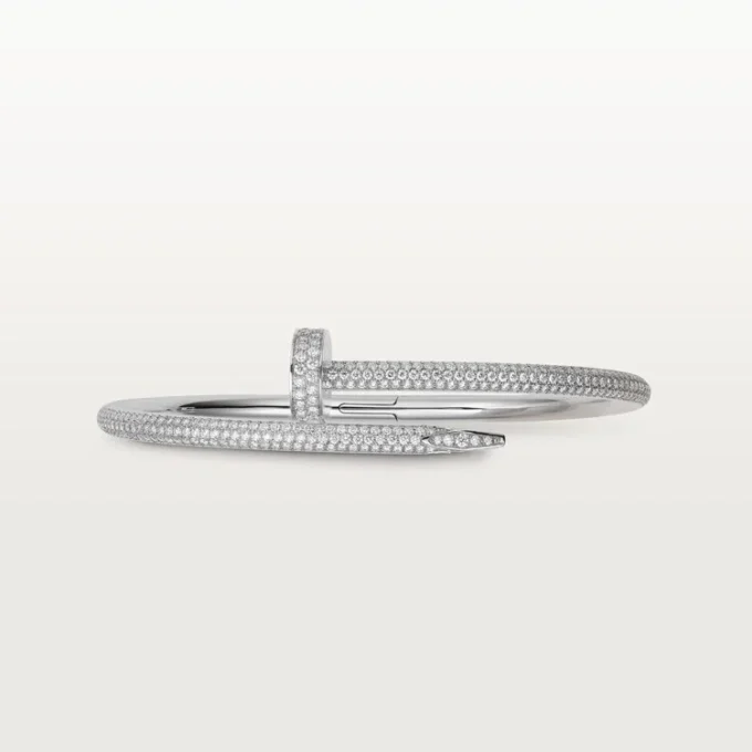 Bransoletka Juste Un Clou, model Classic, diamenty
