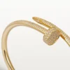 Bransoletka Juste Un Clou, model Classic, diamenty