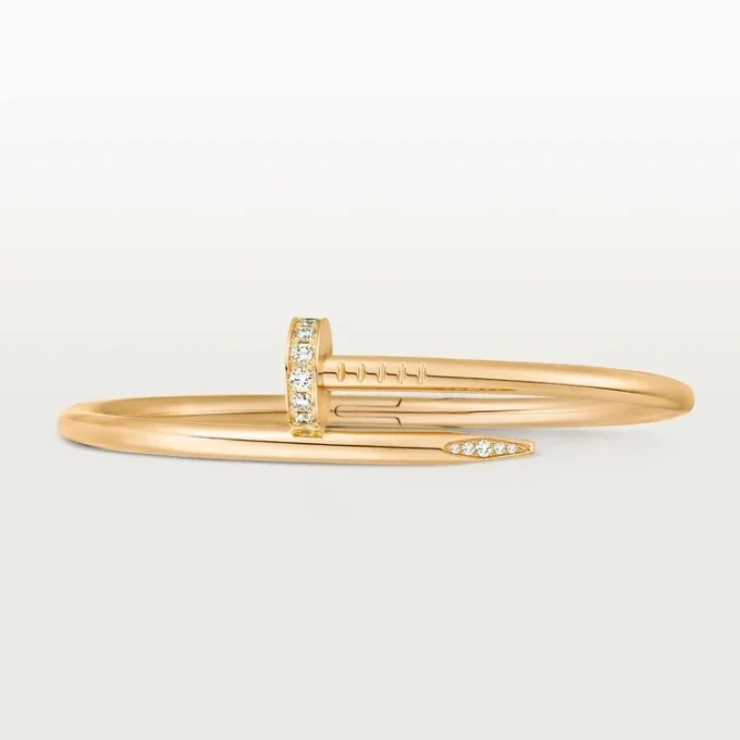 Bransoletka Juste Un Clou, model Classic, diamenty