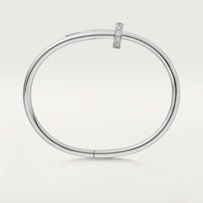 Bransoletka Juste Un Clou, model Classic, diamenty