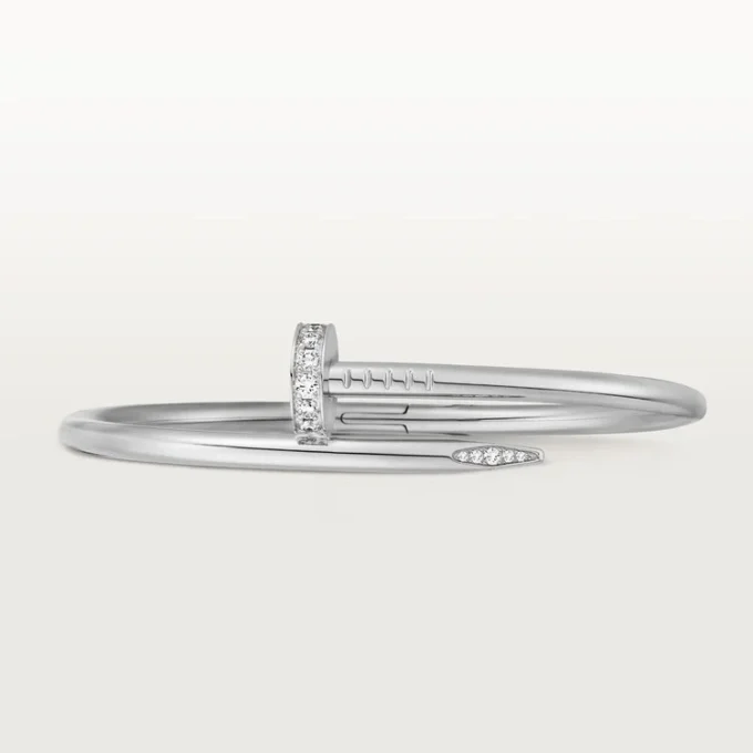 Bransoletka Juste Un Clou, model Classic, diamenty