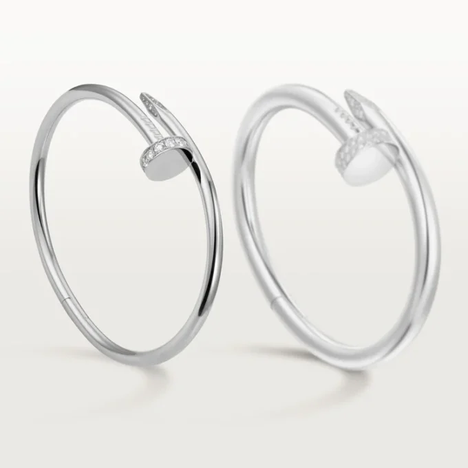 Bransoletka Juste Un Clou, model Classic, diamenty