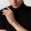 Bransoletka Lignes Essentielles, diamenty o szlifie brylantowym