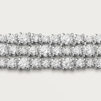 Bransoletka Lignes Essentielles, diamenty o szlifie brylantowym