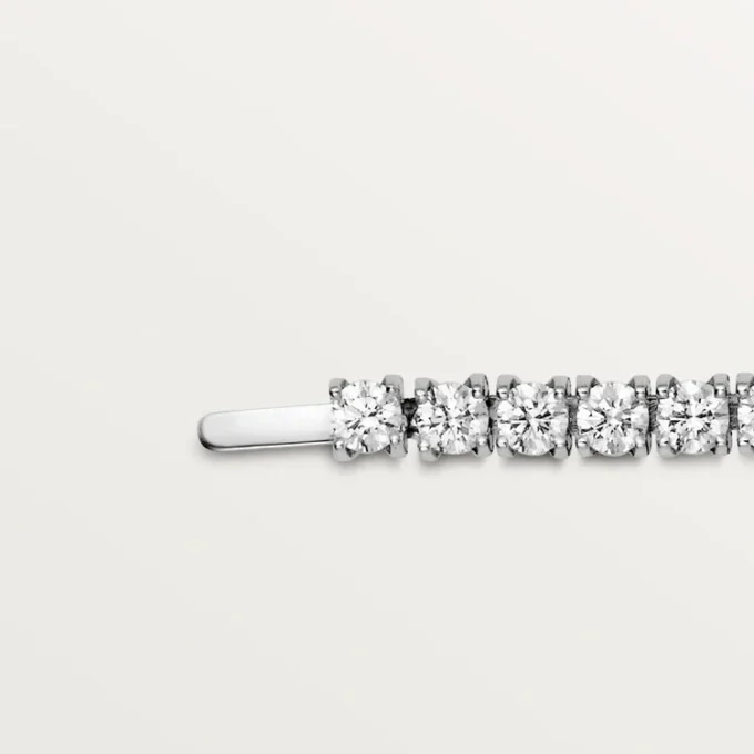 Bransoletka Lignes Essentielles, diamenty o szlifie brylantowym