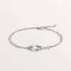 Bransoletka Love – białe złoto, diamenty – Cartier