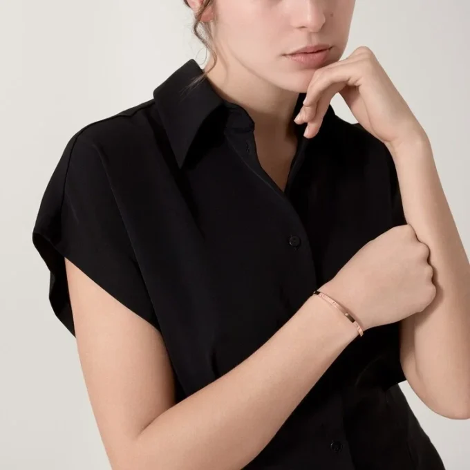 Bransoletka Love, mały model, 10 diamentów