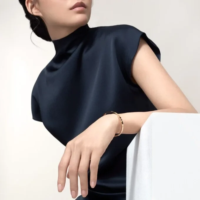 Bransoletka Love, mały model, 6 diamentów