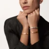 Bransoletka Love, model klasyczny, szczotkowana