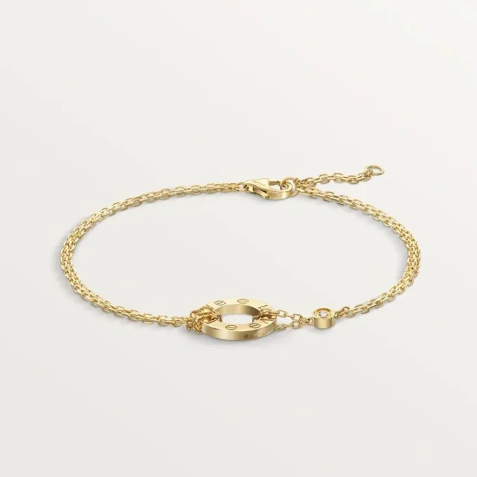 Bransoletka Love – żółte złoto, diamenty – Cartier