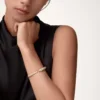 Bransoletka Panthere De Cartier, mały model, częściowo wysadzana kamieniami